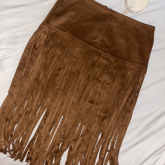 Kimika fringe skirt nwt - Picture 1 of 6